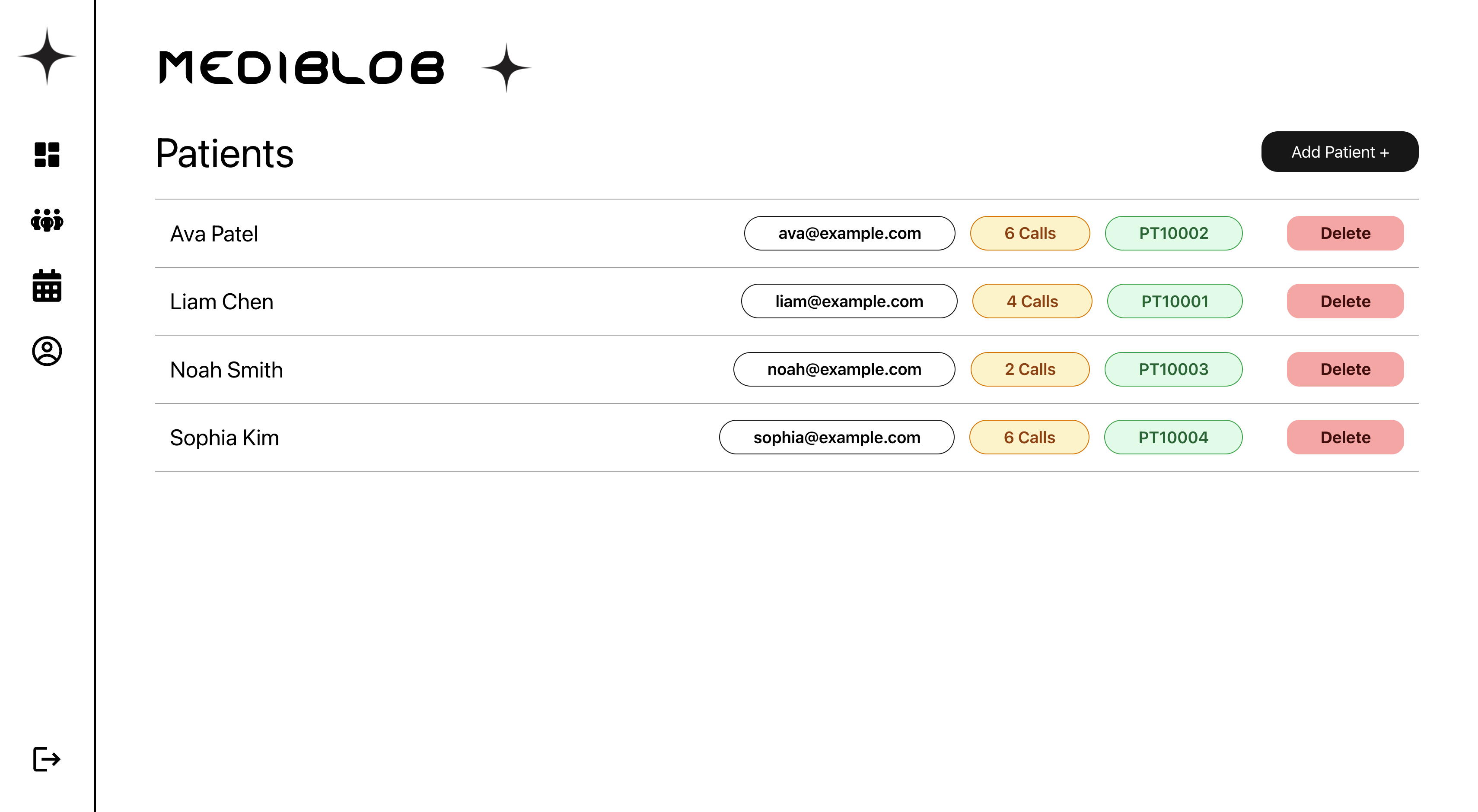 Tracking feature